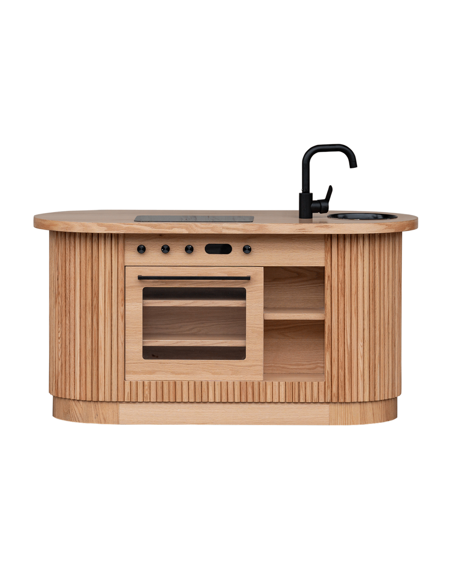 Fluted Oval Spielküche - Natural