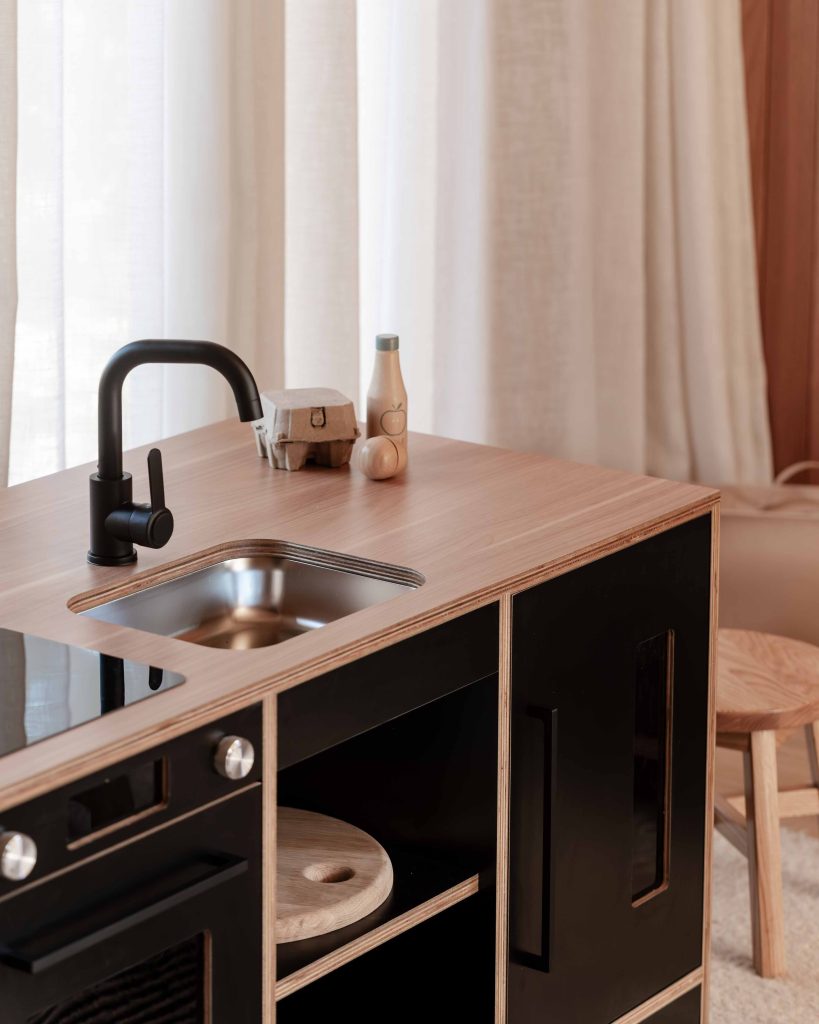 Spielküche Kinder - Black