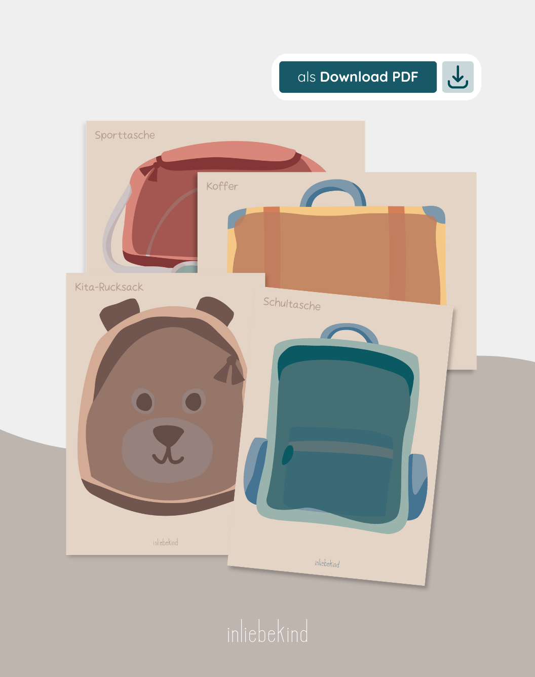 Tasche packen