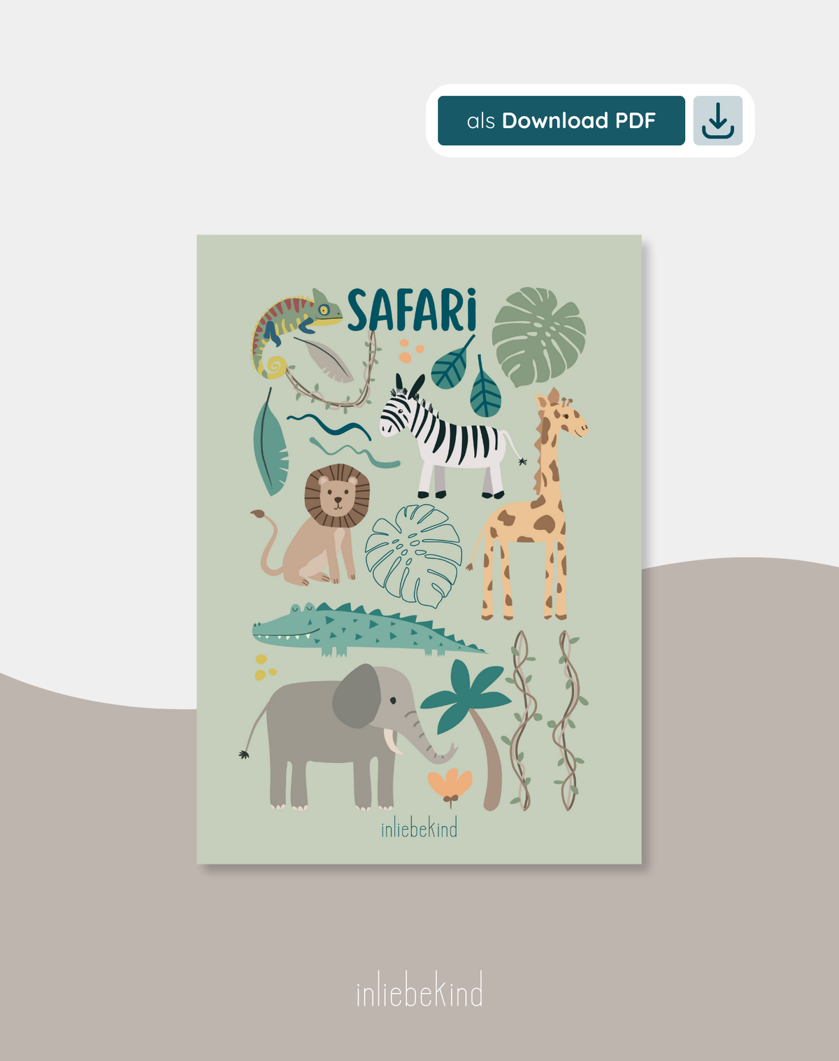 Poster 'Safari'